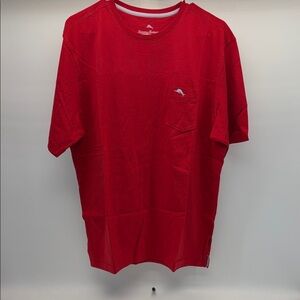 Tommy Bahama Red Short Sleeve Tee